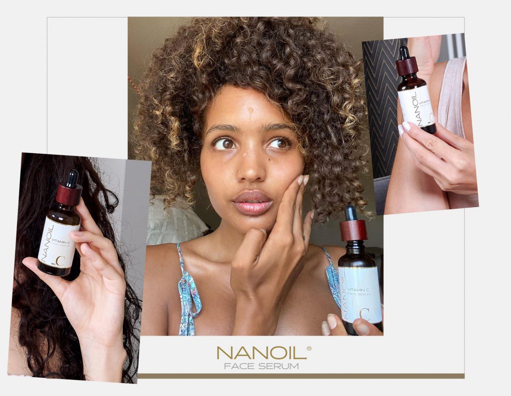 ulubione serum do twarzy z witaminą c Nanoil